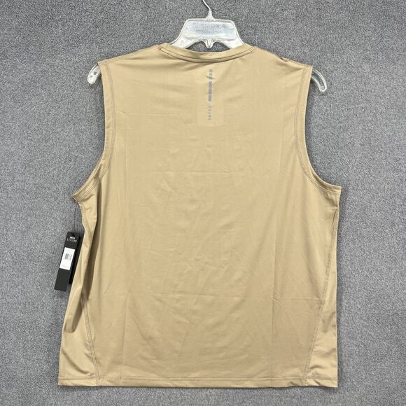 Leg3nd Inspire Tank Top Shirt Men Large Doeskin Active Training Gym Short Sleeve - Picture 11 of 15